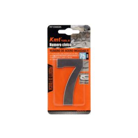 Házszám fém öntapadós 7 KMT (12db/karton)