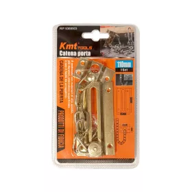   Ajtózár / retesz láncos 110mm csavarokkal KMT (12db/karton)