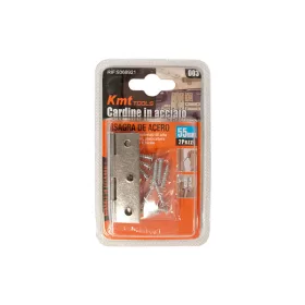 Zsanér 55mm 2db-os csavarokkal KMT (12db/karton)
