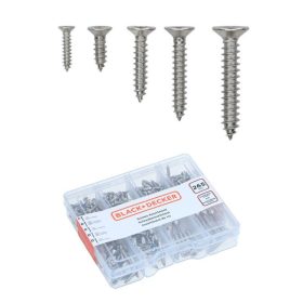 Csavar készlet TX10-TX25 265db Black&Decker