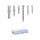 Csavar készlet tiplivel PZ1-PZ2 M5-M8 249db Black&Decker