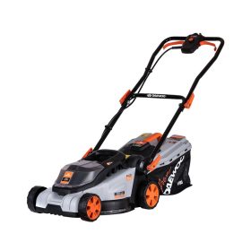   Fűnyíró akkus 18V 32cm vágásszélesség 4,0Ah akkuval és töltővel fűgyűjtővel Daewoo