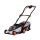 Fűnyíró akkus 18V 32cm vágásszélesség 4,0Ah akkuval és töltővel fűgyűjtővel Daewoo