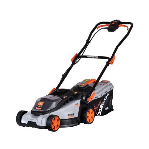 Fűnyíró akkus 18V 32cm vágásszélesség 4,0Ah akkuval és töltővel fűgyűjtővel Daewoo