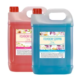   Folyékony szappan utántöltő 5,0l Dalma hand&body (kék/piros)