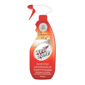 Konyhai tisztítószer 750ml Well Done 18darab/karton