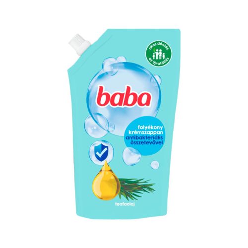 Folyékony szappan utántöltő 750ml 10db/karton Baba antibakteriális