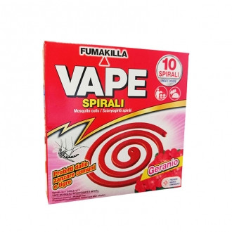 Vape Szúnyogriasztó spirál, 10db