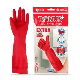Kesztyű gumi háztartási extra hosszú M Bonus