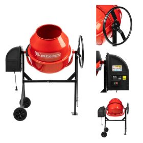 Betonkeverő 180l 800W fém fogaskoszorús MTX