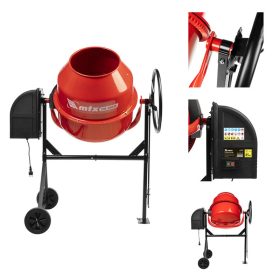 Betonkeverő 200l 800W fém fogaskoszorús MTX