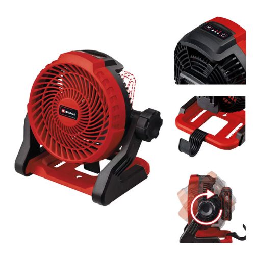 Ventilátor padló akkus 18V (akku és töltő nélkül) 18cm Einhell
