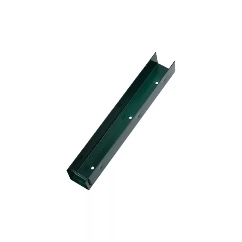 Betontartó U profil 20cm zöld