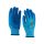 Kesztyű gyermek szerelő poliészter kék 4-es