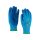 Kesztyű gyermek szerelő poliészter kék 5-ös
