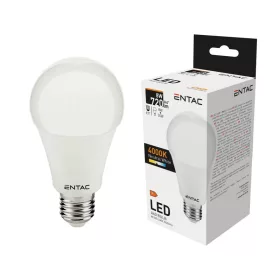 Izzó led E27 gömb 8W 4000K semleges 720Lm fehér Entac