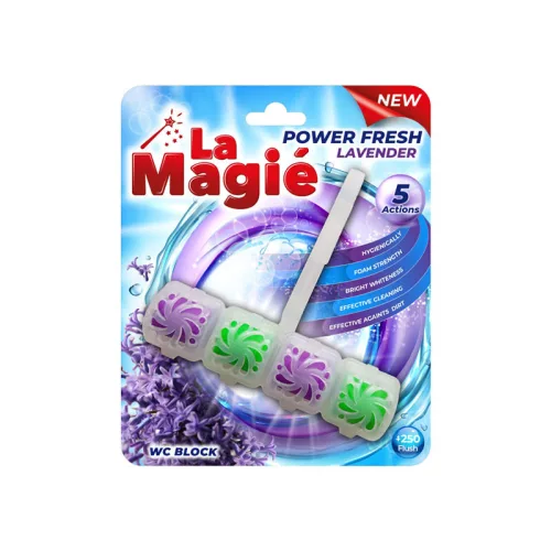Wc tisztító rúd 40g levendula La Magié