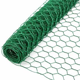   Csibedrót / madárháló 0,5x25m 13mm szemméret horganyzott PVC 