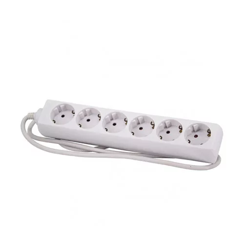 Hosszabbító / Elosztó 6-os 3m-es kábellel 1,5mm2