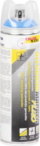 Jelölő spray Colormark Spotmarker 360, 500 ml, kék