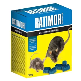   RATIMOR Brodifacoum Wax Blocks paraffin rágcsálóirtó csalétek egerek és patkányok ellen – 300 g