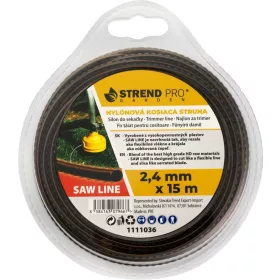   Strend Pro Premium SawLine recés fűnyíródamil, 2,4 mm, H-15 m