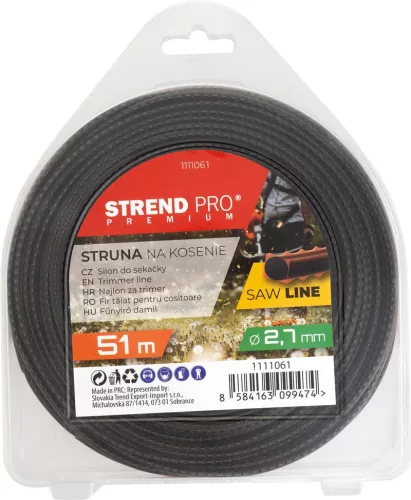 Strend Pro Premium SawLine recés fűnyíródamil, 2,7 mm, H-51 m