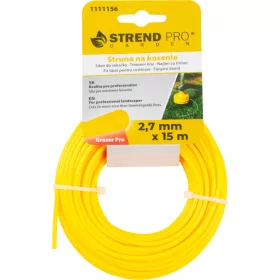 Grazer Pro Fűnyíródamil, 2,7 mm, H-15 m, kerek