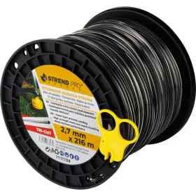 TriCut, Háromszögletű fűnyíródamil, 2,70 mm, H-216 m