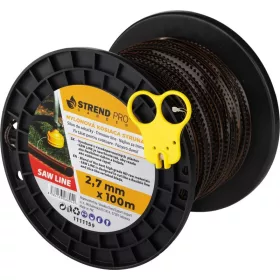   Strend Pro Premium SawLine recés fűnyíródamil, 2,7 mm, H-100 m