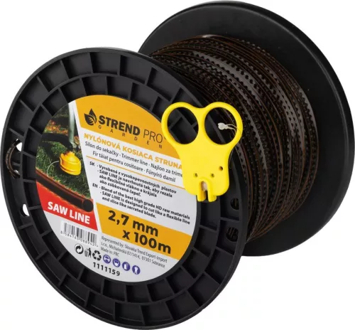 Strend Pro Premium SawLine recés fűnyíródamil, 2,7 mm, H-100 m