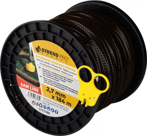 Strend Pro Premium SawLine recés fűnyíródamil, 2,7 mm, H-184 m