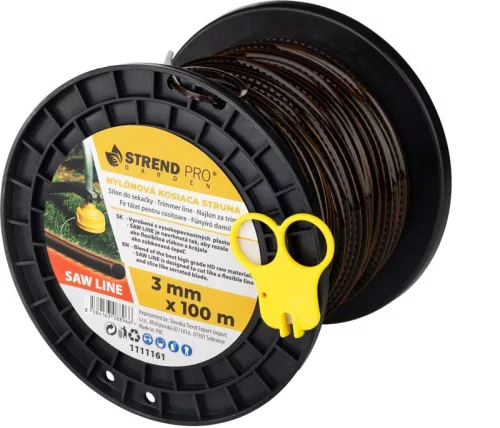 Strend Pro Premium SawLine recés fűnyíródamil, 3 mm, H-100 m
