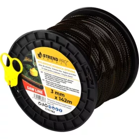   Strend Pro Premium SawLine recés fűnyíródamil, 3 mm, H-142 m