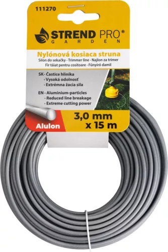 Alulon ADR Kerek fűnyíródamil, 3,0 mm, H-15 m