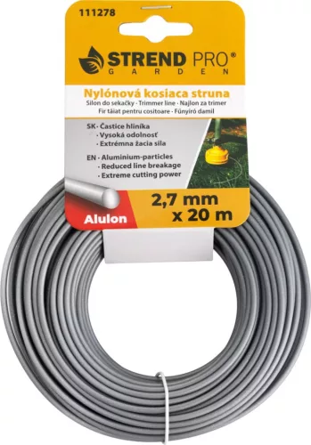 Alulon ADR Kerek fűnyíródamil, 2,7 mm, H-20 m