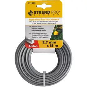 Alulon ADQ Szögletes fűnyíródamil, 2,7 mm, H-15 m