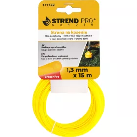 Grazer Pro Kerek fűnyíródamil, 1,3 mm, H-15 m