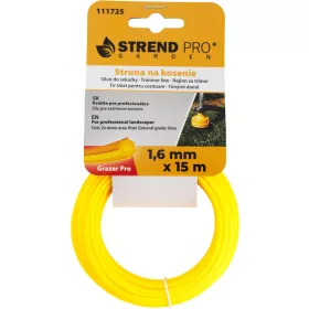 Grazer Pro Hepta Fűnyíródamil, 1,6 mm, H-15 m, HEX