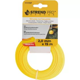 Grazer Pro Hepta Fűnyíródamil, 2,0 mm, H-15 m, HEX