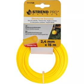 Grazer Pro Kerek fűnyíródamil, 2,4 mm, H-15 m