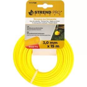 Grazer Pro Kerek fűnyíródamil, 3,0 mm, H-15 m