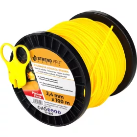   ProCom Force Kerek fűnyíródamil vágóval, 2,4 mm, midi orsó, H-100 m