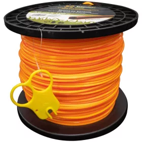   ProCom Plus Szögletes fűnyíródamil vágóval, 2,7 mm, midi orsó H-100 m