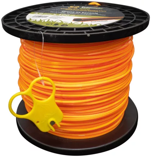 ProCom Plus Szögletes fűnyíródamil vágóval, 2,7 mm, midi orsó H-100 m
