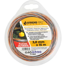   ProCom Ultimate Szögletes spirál fűnyíródamil, 3,0 mm, H-15 m