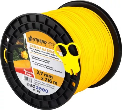 ProCom Force Kerek fűnyíródamil, 2,7 mm, orsó H-216 m