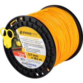   ProCom Plus Szögletes fűnyíródamil, 2,7 mm, orsó H-184 m