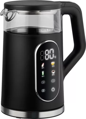 MagicHome Kyra elektromos vízforraló hőmérséklet-szabályozással – 1,7 liter, 1850–2200 W