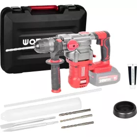   Fúrókalapács Worcraft CRH-S20LiBD, 20V Li-ion, ShareSYS, SDS+ 4,5J, szénkefe nélküli